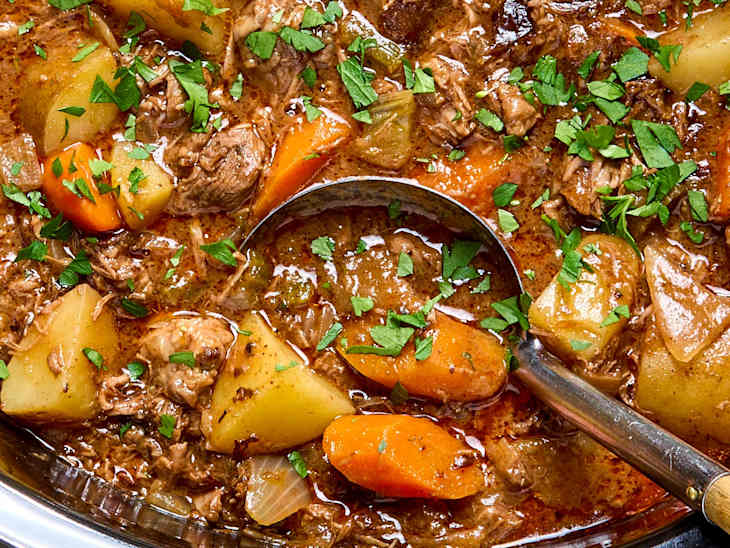 The Miraculously Easy Trick for Degreasing Stew | The Kitchn