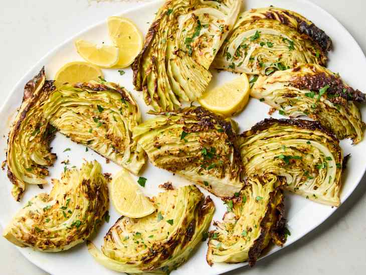 Roasted Anchovy Butter Cabbage Recipe | The Kitchn