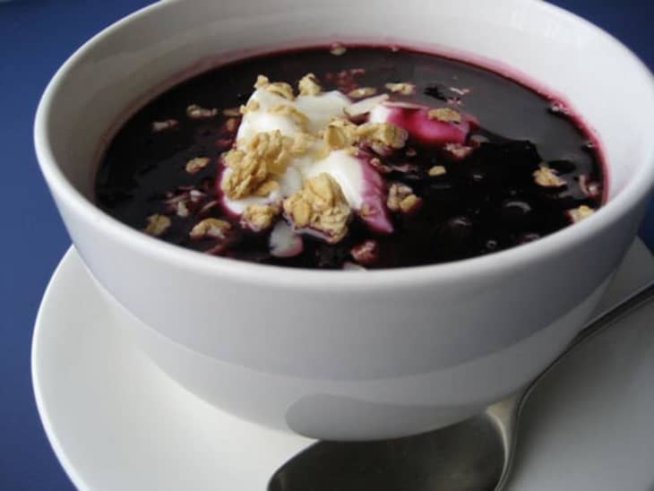 Warm Blueberry Soup | The Kitchn