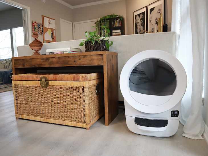 Litter robot litter box.