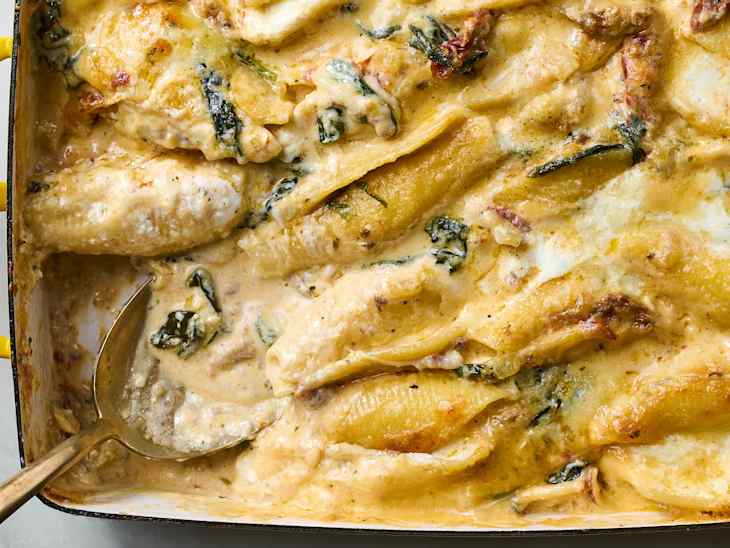 Tuscan Stuffed Shells Recipe | The Kitchn