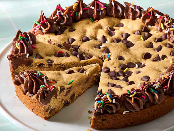 Chocolate Chip Cookie Cake Recipe | The Kitchn