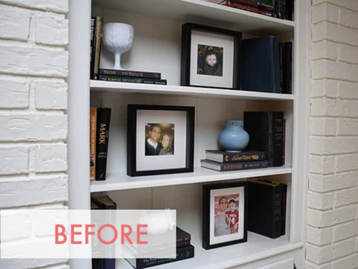 Good Tip Add Temporary Color To Your Bookcase Apartment Therapy