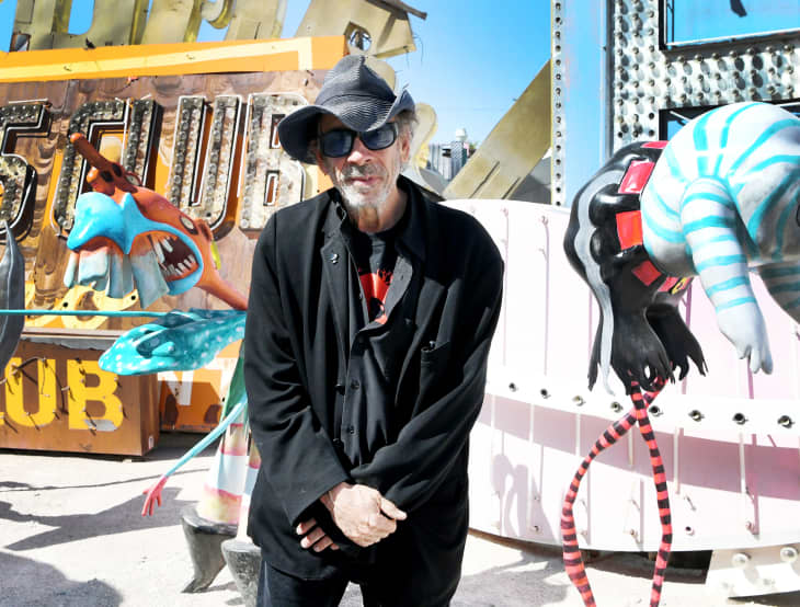 Virtually Tour the Tim Burton Exhibit at Las Vegas' Neon Museum 