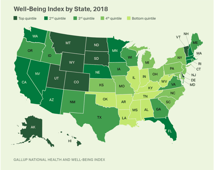 These Are the "Healthiest" States in America The Kitchn