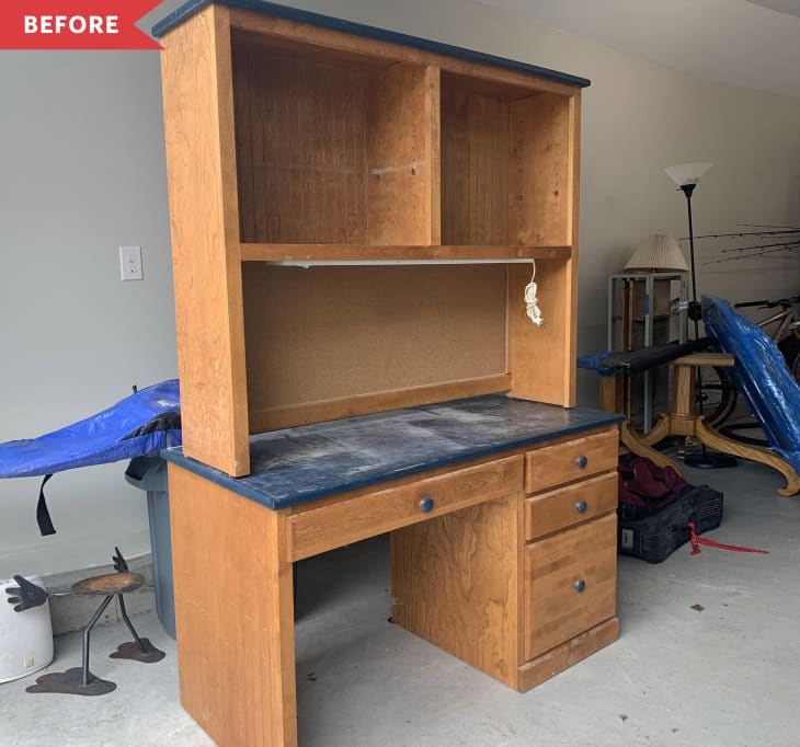 Cheap white store desk under $50