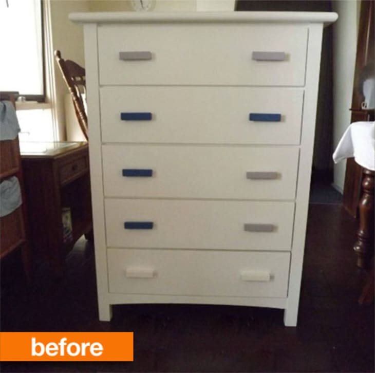 Before & After Sesame Street Dresser Apartment Therapy