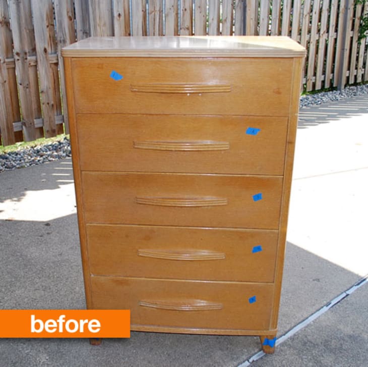 Tall dark shop brown dresser