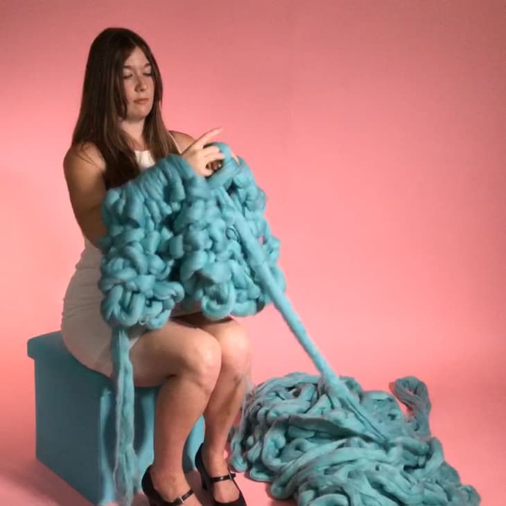 Giant wool 2025 for arm knitting