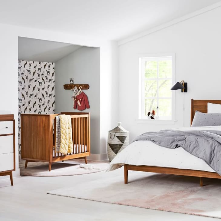 Pottery barn west elm mid century crib best sale
