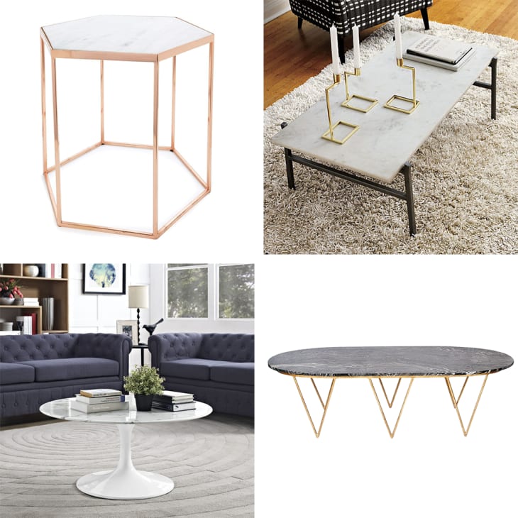 Marble coffee tables for every budget Apartment Therapy