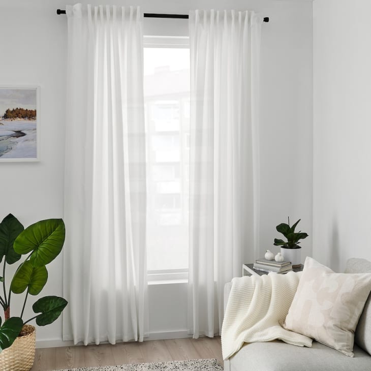 IKEA Soundproof Curtains Apartment Therapy