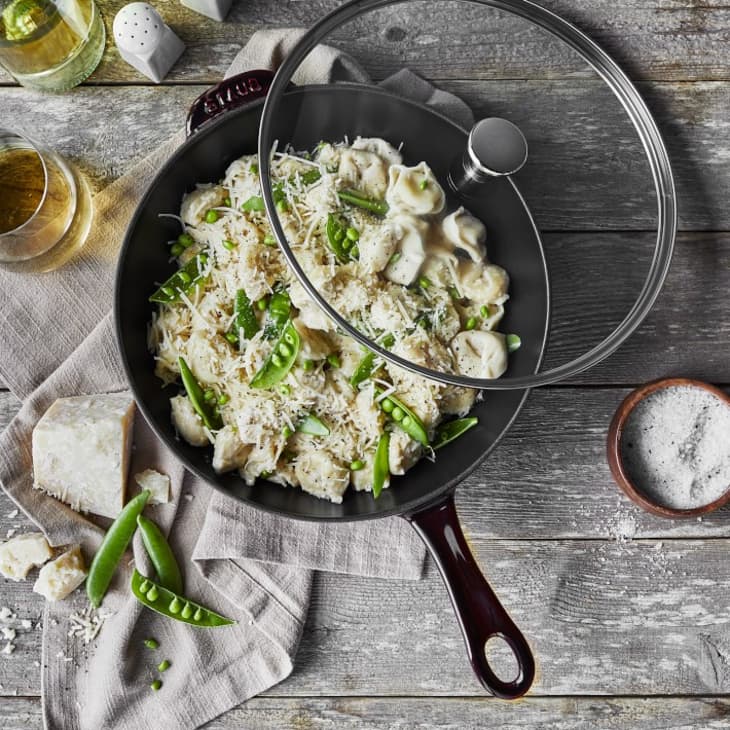 Staub Cast Iron Daily Sauté Pan Review 2023 Apartment Therapy