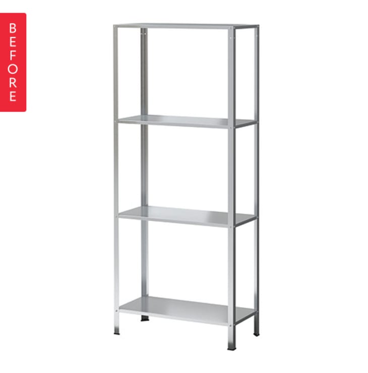 Before & After: A Super Cheap IKEA Shelf Goes Incognito