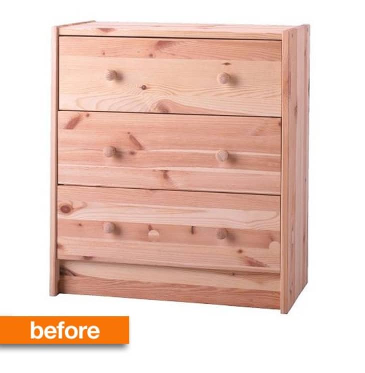 Before & After: Molly's IKEA Rast Turned Campaign Chest