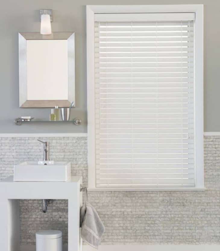 Bathroom window blinds deals