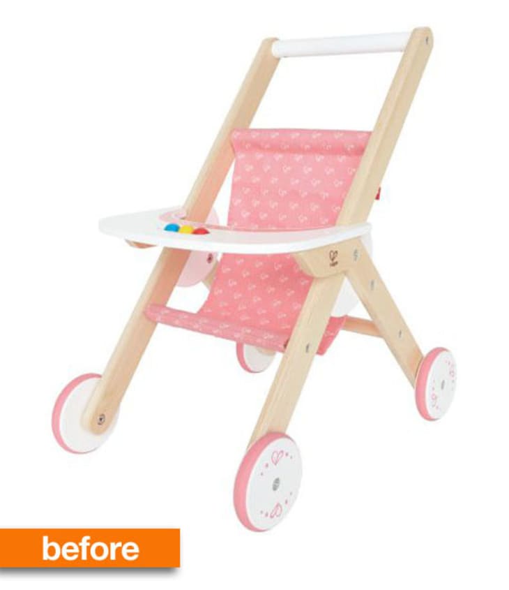 Gender neutral new arrivals doll stroller