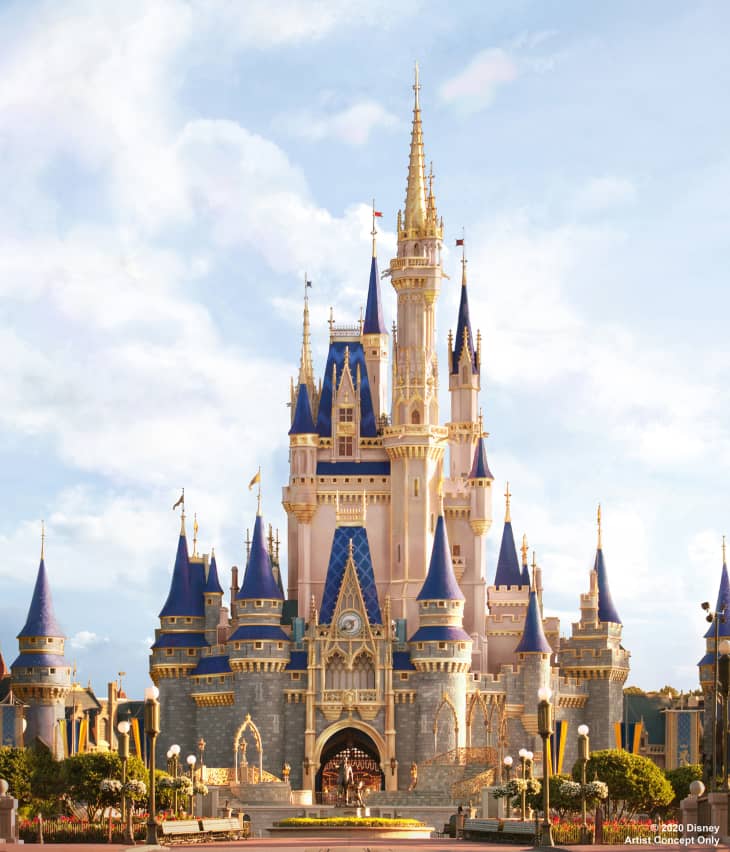 Disney world castle lego set on sale