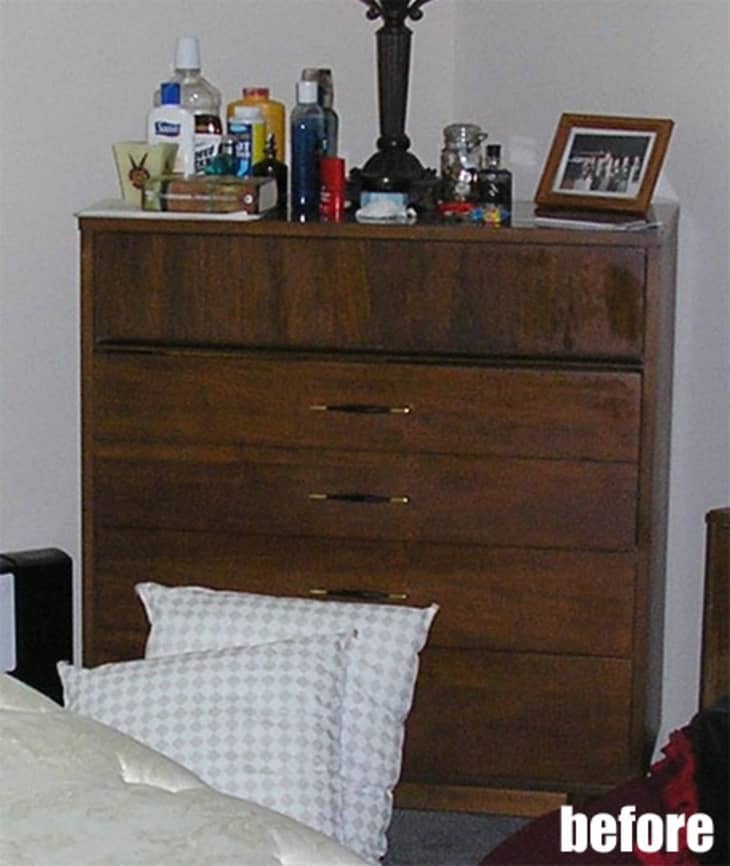 Before & After Revamping A HandMeDown Dresser Apartment Therapy