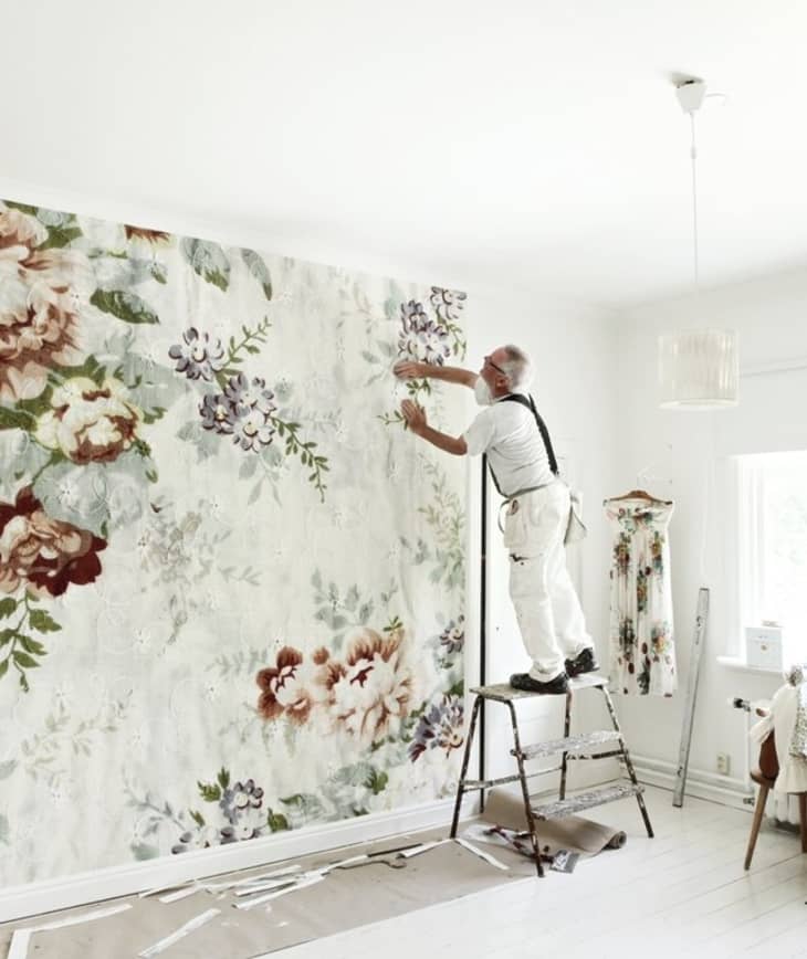 Wall top mural design