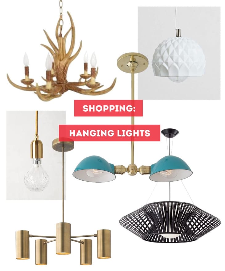 Hanging pin clearance lights