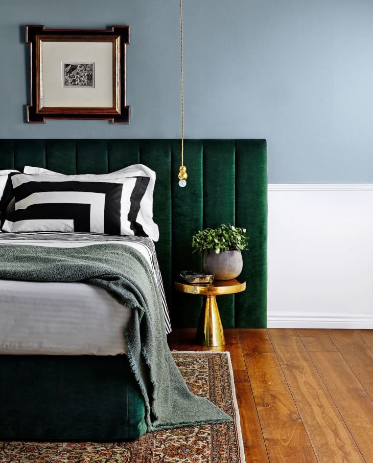 Headboard wider than bed deals