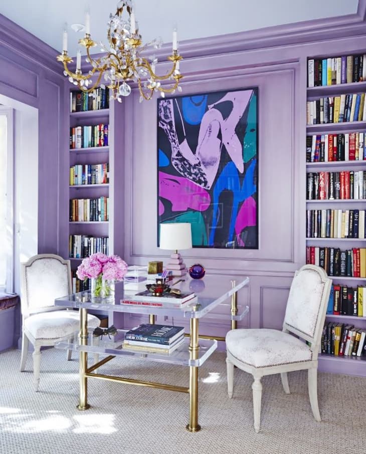 Purple Room Decor - Lavender Home Design Ideas