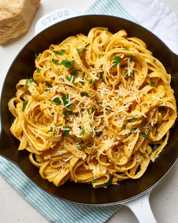 Butternut Squash Fettuccine Alfredo