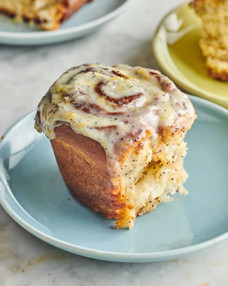 Lemon Poppy Seed Sweet Rolls Recipe The Kitchn