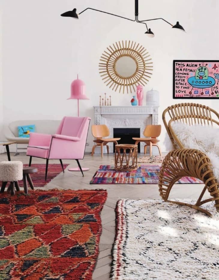 Thin rug hotsell for office chair