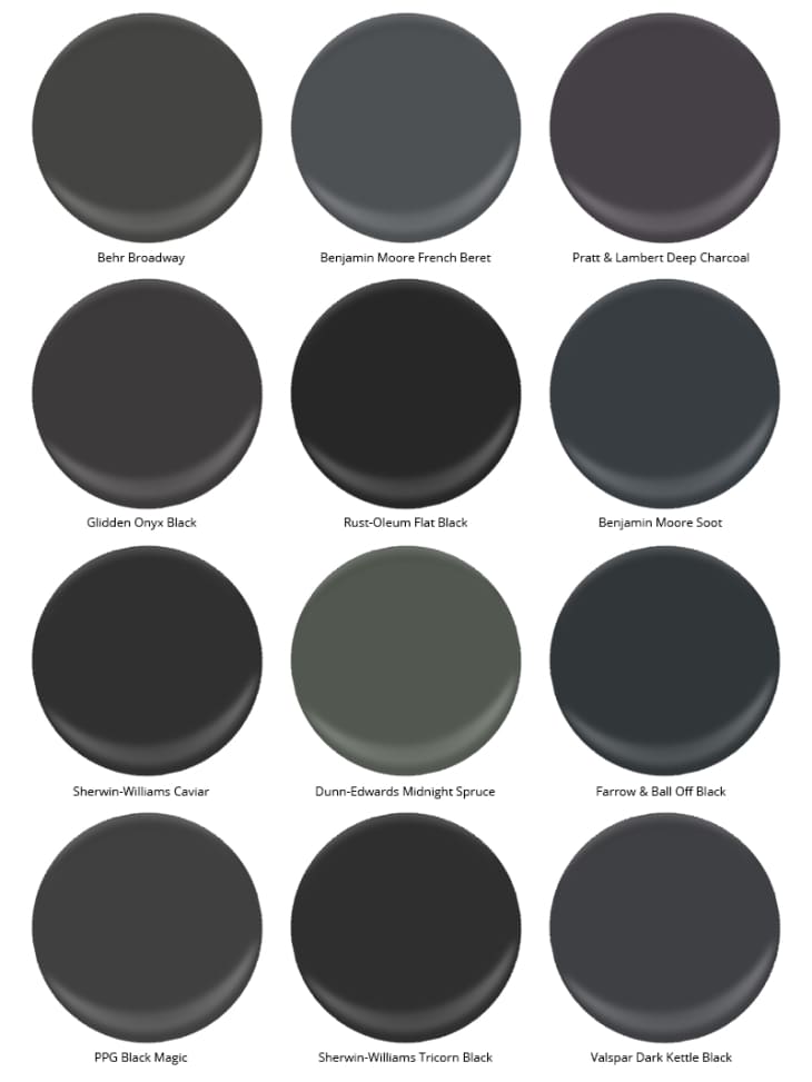 Black paint best sale