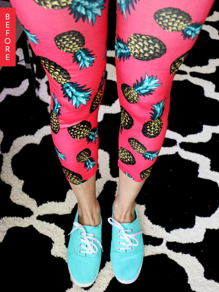 Before & After: Pineapple Pants to Protective Print