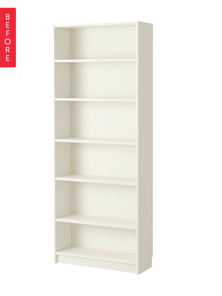 Ikea tall bookcase best sale with glass doors