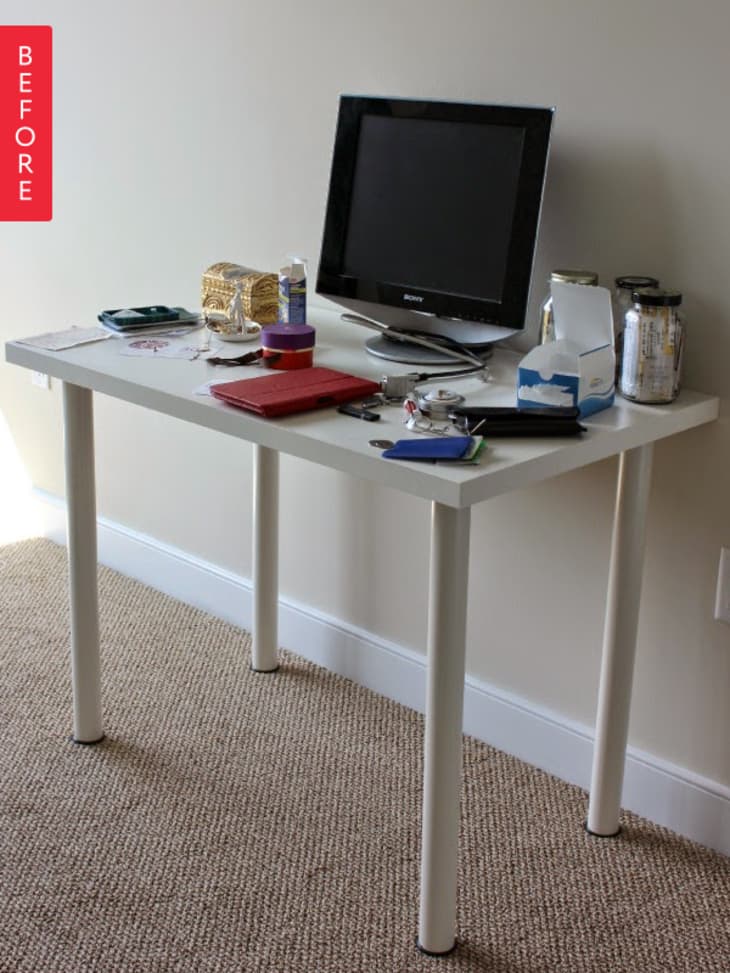Diy top linnmon desk