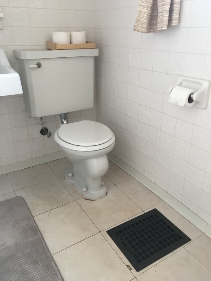 Luxury vinyl tile bathroom hot sale