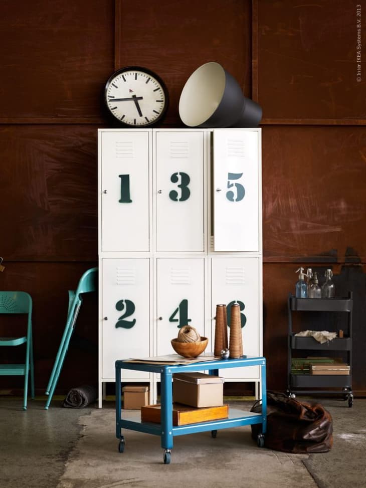 Industrial Chic Ways To Add Lockers To Your Home Decor Apartment Therapy