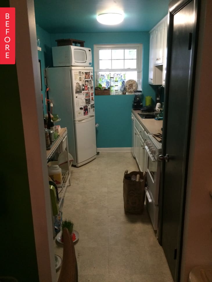 Before & After Some Smart, Scandi Kitchen Storage Apartment Therapy