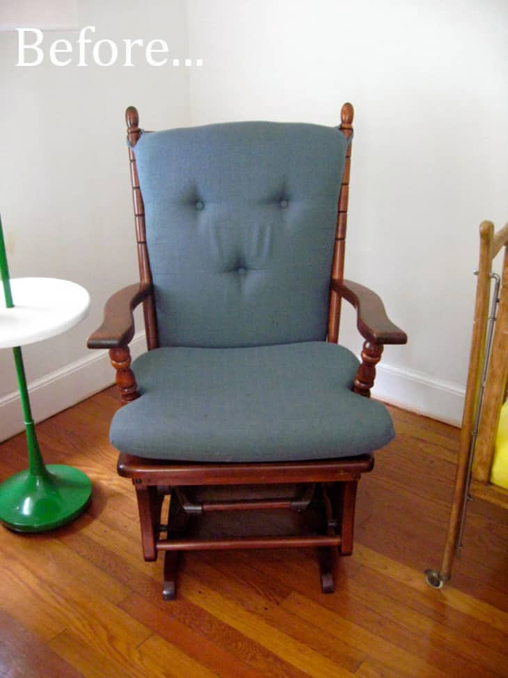 Before amp After A Grandma Glider Apartment Therapy