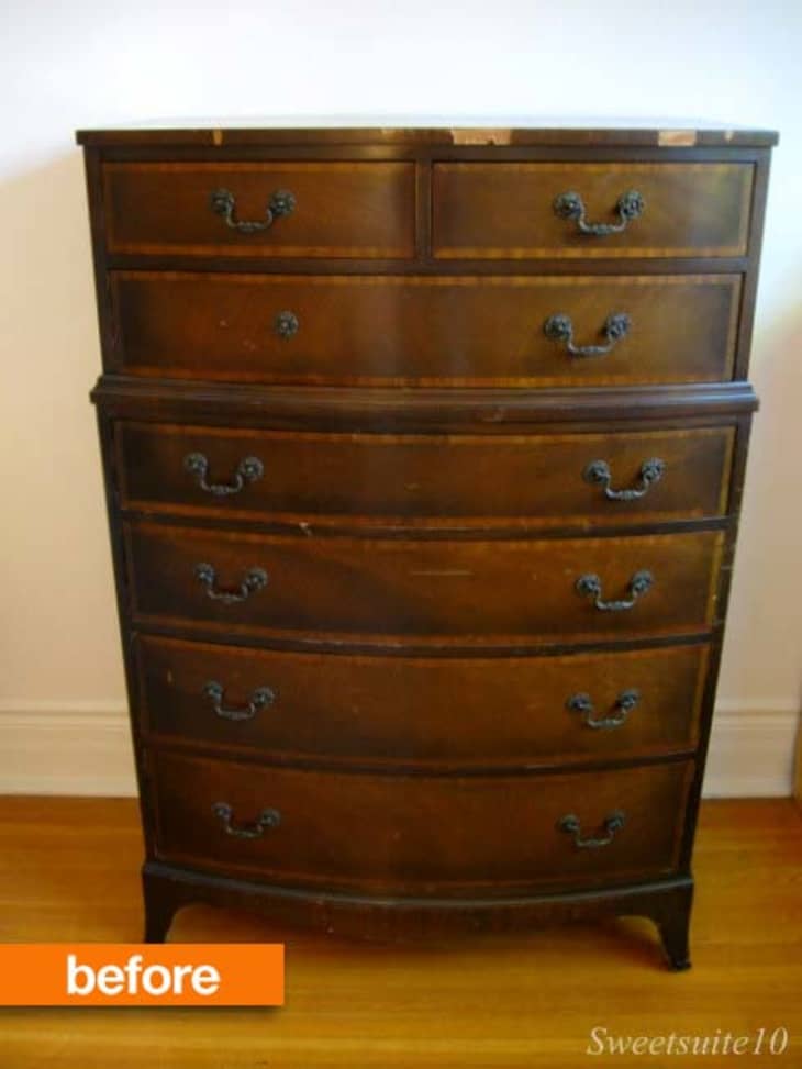 Before & After Restoring a Craigslist Dresser Apartment Therapy