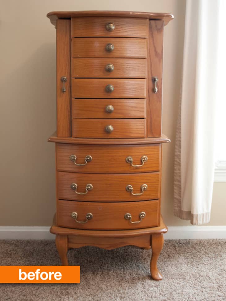 Refurbished jewelry shop armoire