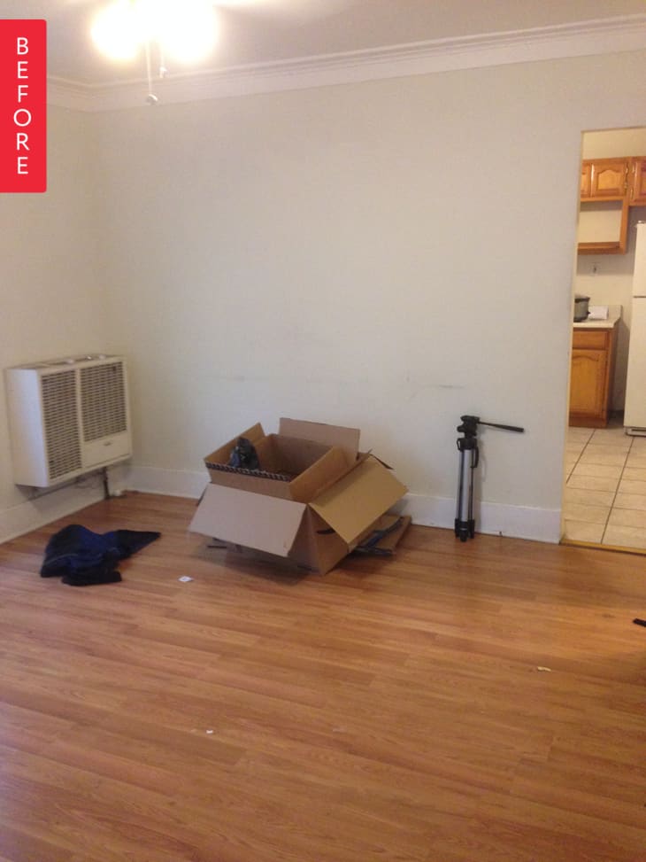 Before & After A Dingy Apartment Gets Some L.A. Style Apartment Therapy