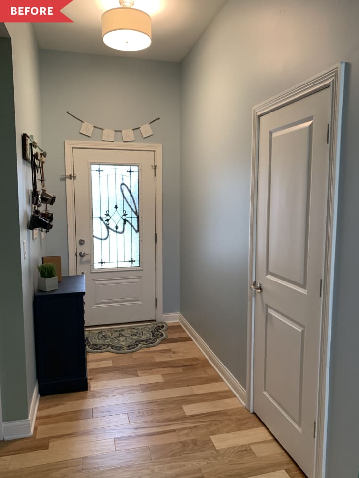 Blue entryway sale