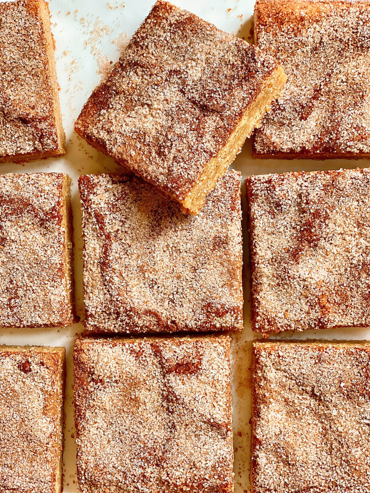 Snickerdoodle Blondies Recipe The Kitchn