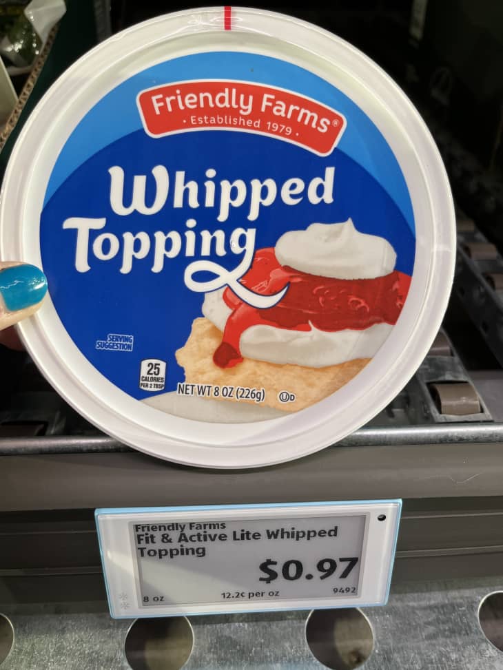 Aldi Friendly Farms Frozen Whipped Topping Review The Kitchn