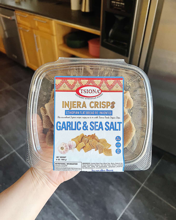 Tsiona Foods Garlic & Sea Salt Injera Crisps Review | The Kitchn