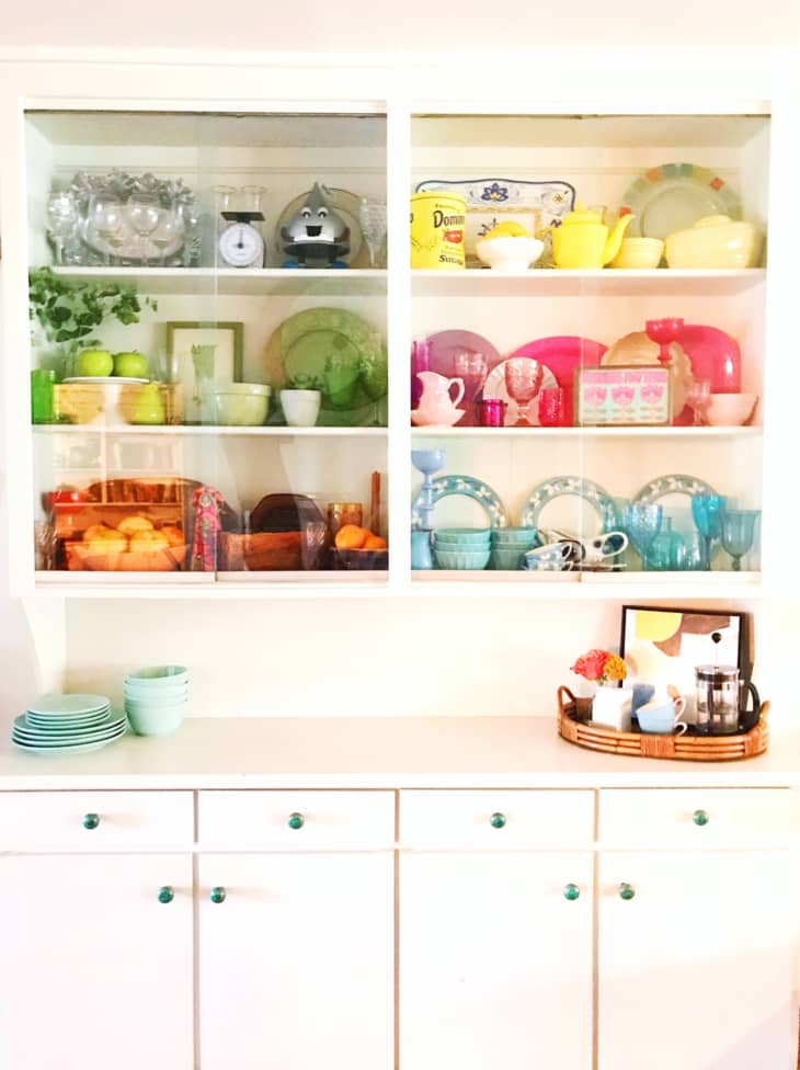 Colorful Glassware Trend Amazon Apartment Therapy