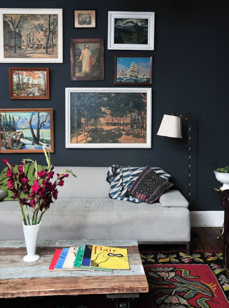 Wall colors that hot sale go with gray