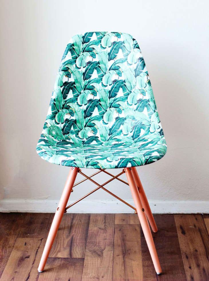 DIY Projects Mid Century Shell Chair Updates Apartment Therapy