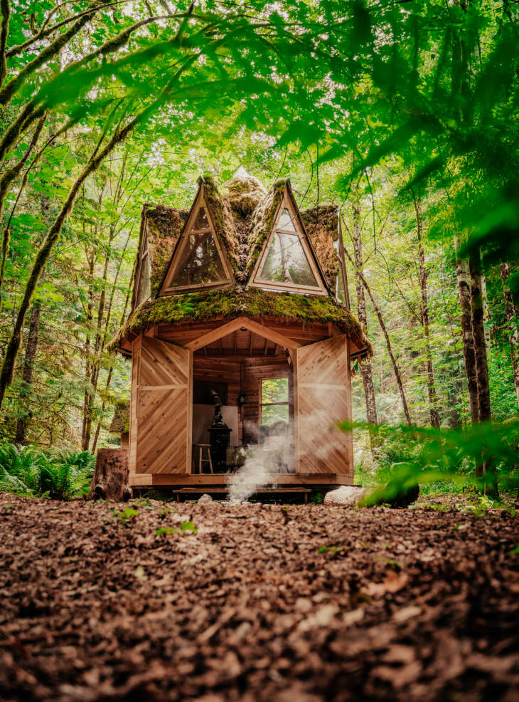 Tiny House Cabin 215 SF Woods Moss