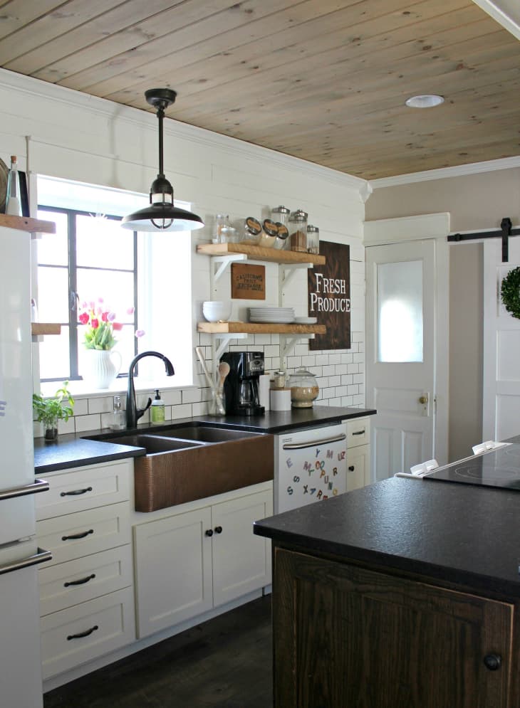 DIY Wood Planked Ceiling | Apartment Therapy